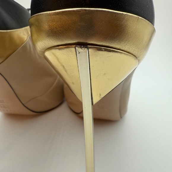 CASADEI BLADE HEELS NUDE BLADE SIZE 11 - Picture 6 of 10